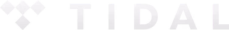 Logo Tidal blanco